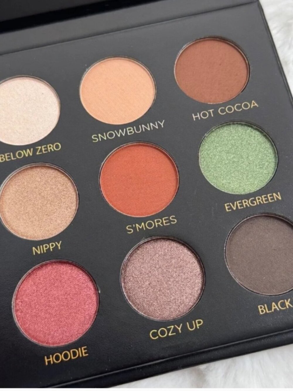IBY BEAUTY 'Fireside' Eyeshadow Palette - 9 shades - NEVER USED/SWATCHED
